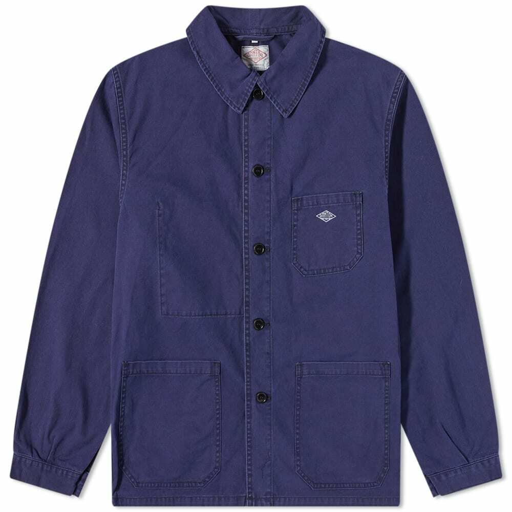 Danton Men's Coverall Jacket in French Blue Danton