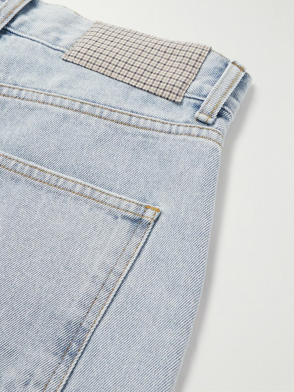 mfpen Throwing Fits WideLeg Organic Jeans Blue mfpen