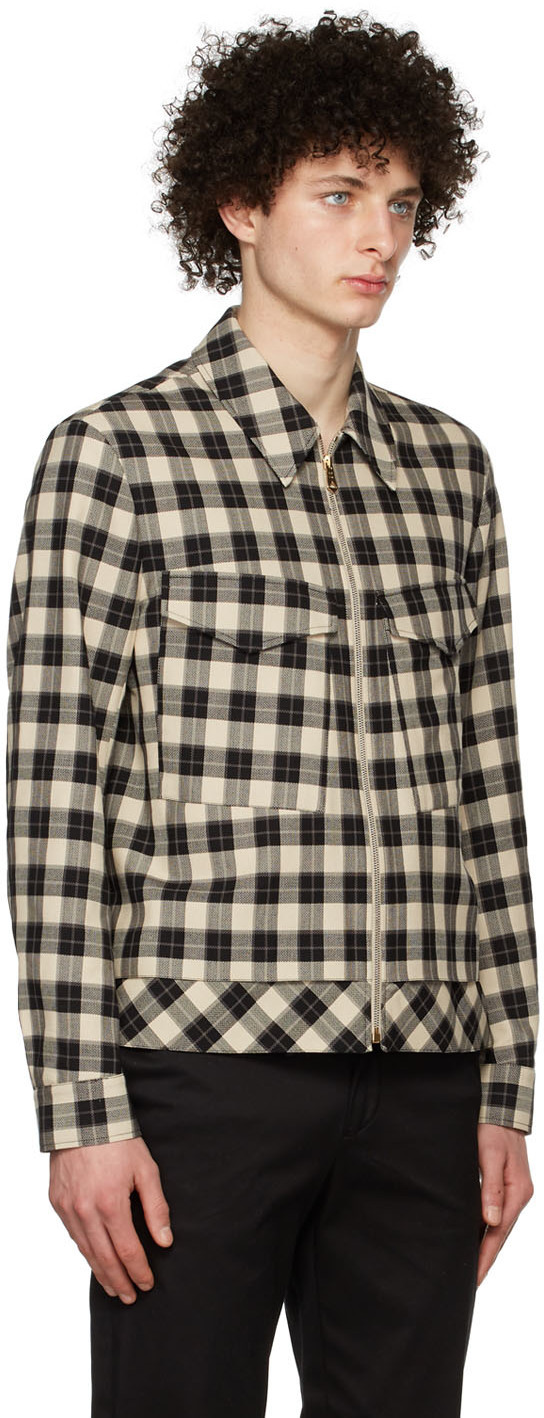 Paul Smith Black & White Cotton Jacket Paul Smith