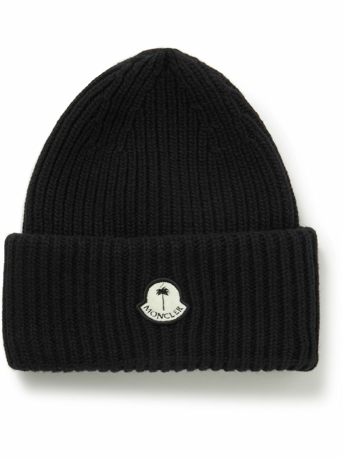 Moncler Genius - Palm Angles Logo-Appliqued Wool Beanie Moncler Genius