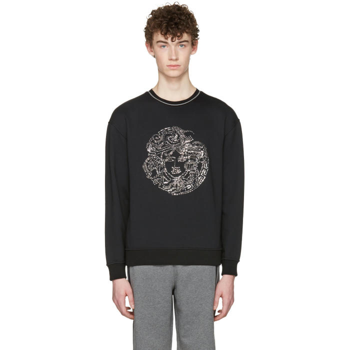 Versace Black Medusa Pullover Versace