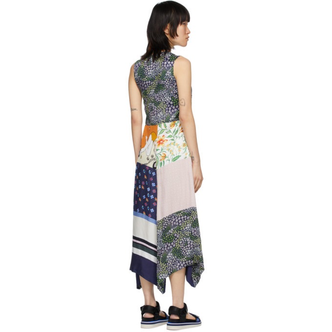 see by chloe patchwork dress