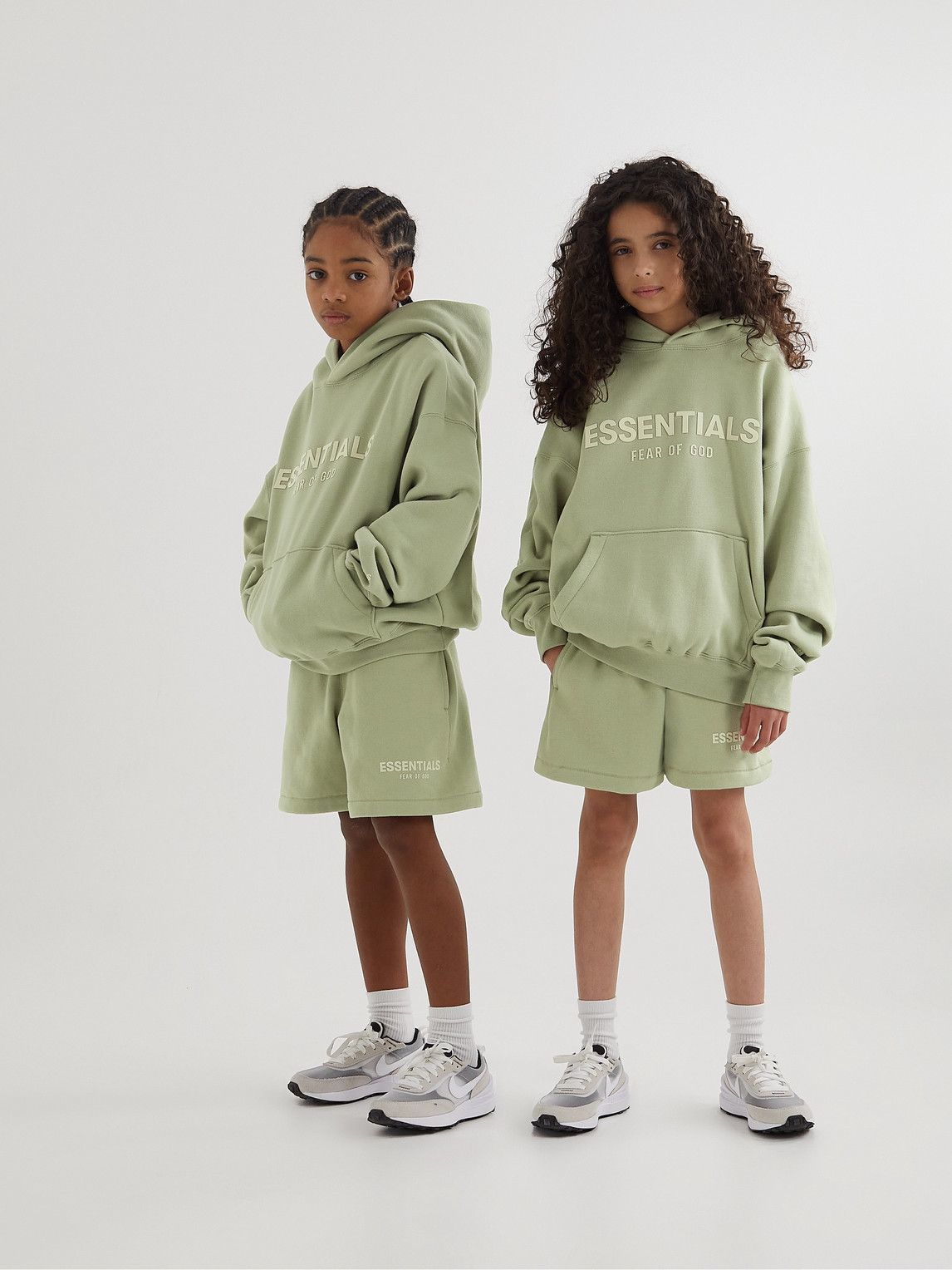 Fear of God Essentials Kids - Logo-Flocked Cotton-Blend Jersey ...