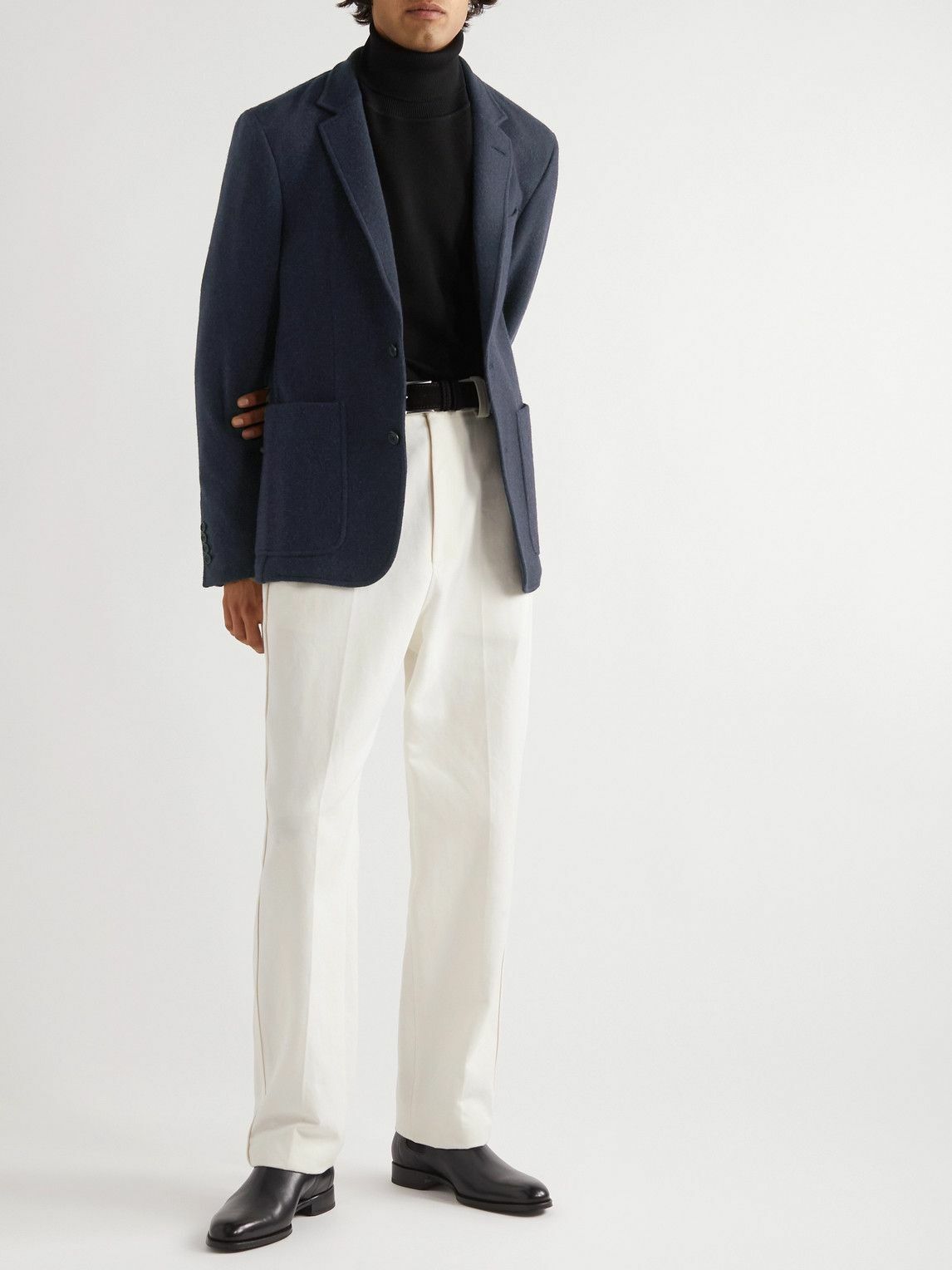 Dunhill - Stretch-Cashmere Jersey Blazer - Blue Dunhill