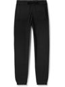 Allude - Tapered Virgin Wool and Cashmere-Blend Sweatpants - Black