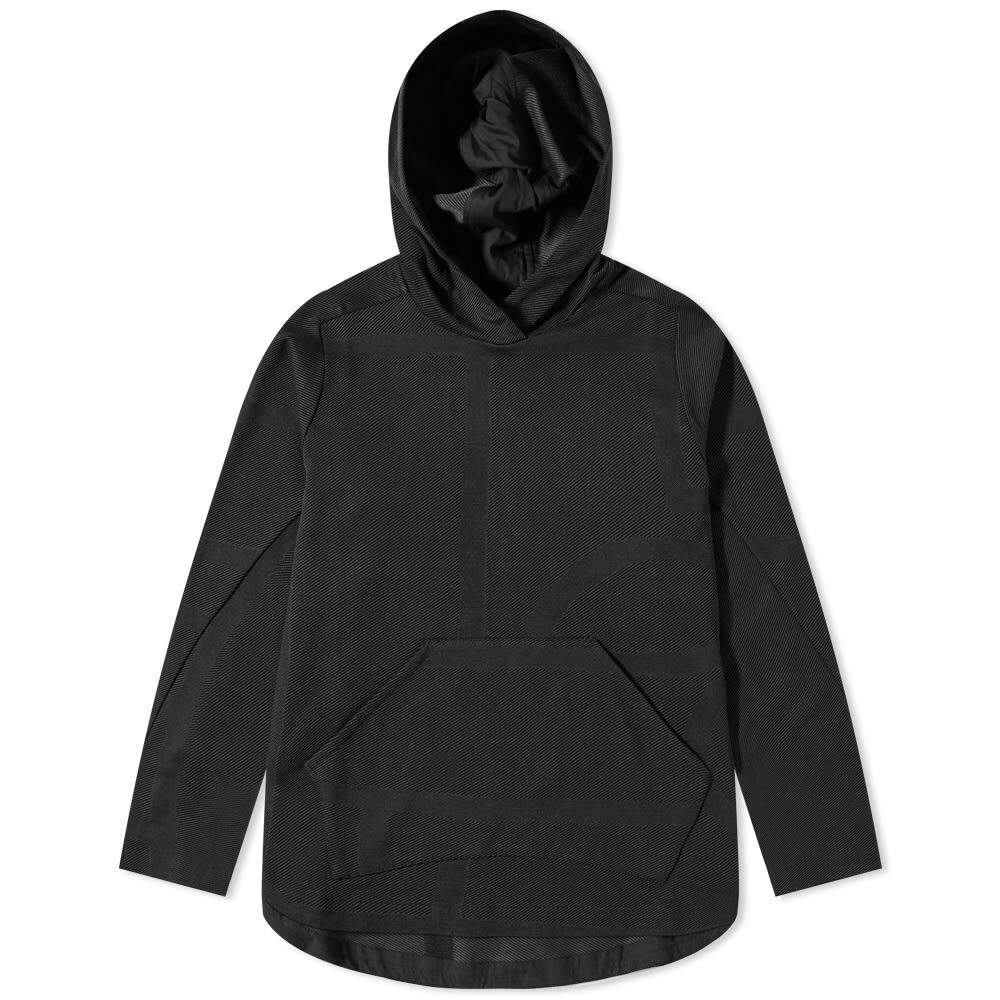 BYBORRE Men's Knit Popover Hoody in Black BYBORRE