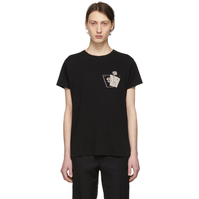 saint laurent rose t shirt