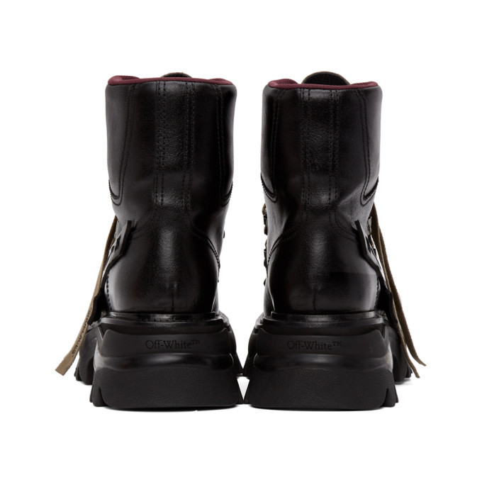 off white equipment platform boots