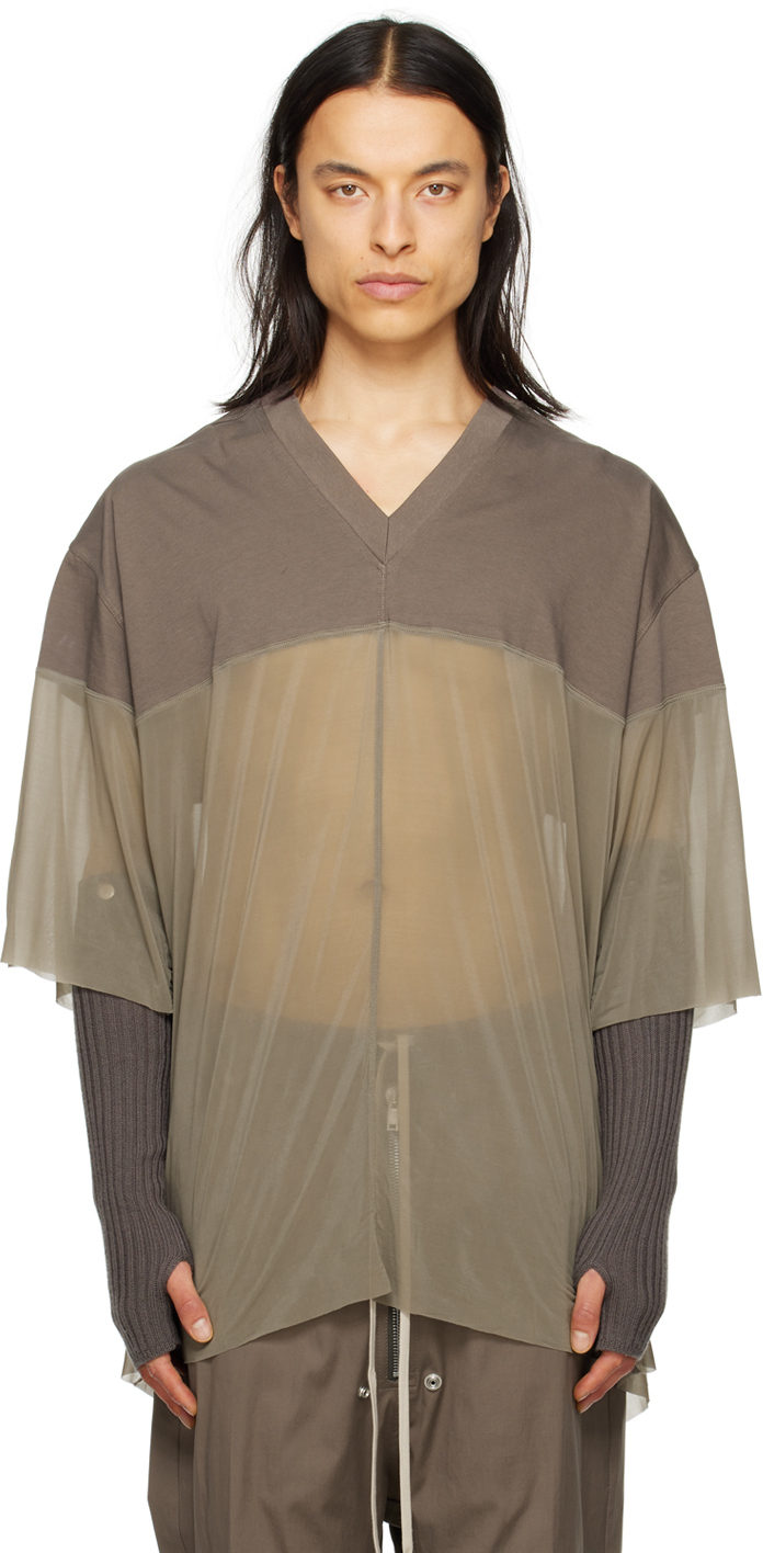 RICK OWENS - Man - Grey - T-shirt