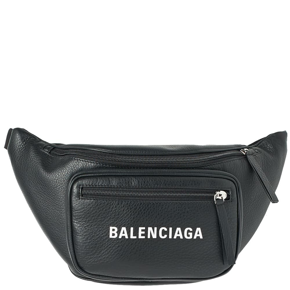 Balenciaga Leather Logo Waist Bag Balenciaga