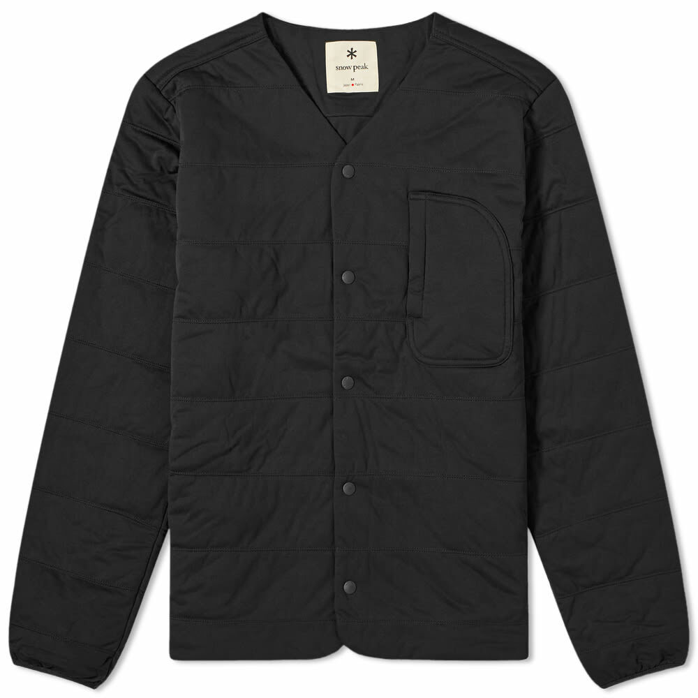 Snow Peak Men's Flexible Insulated C in Black Snow Peak