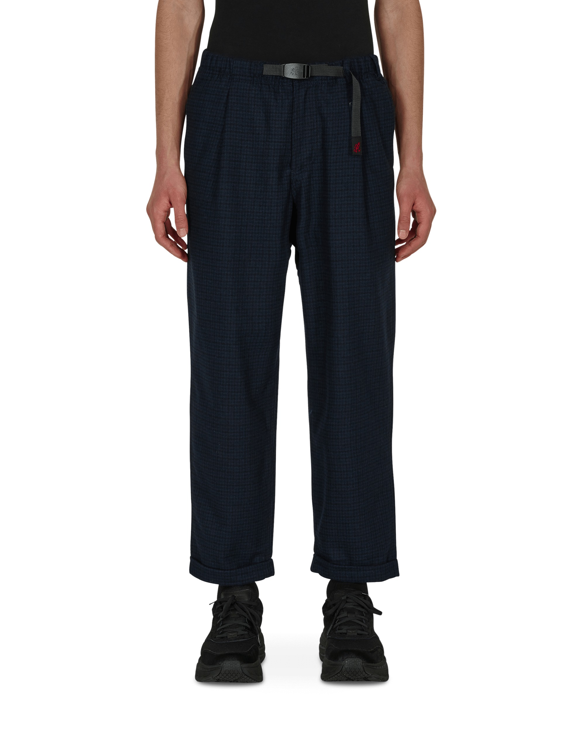 Wool Blend Tuck Tapered Pants Gramicci