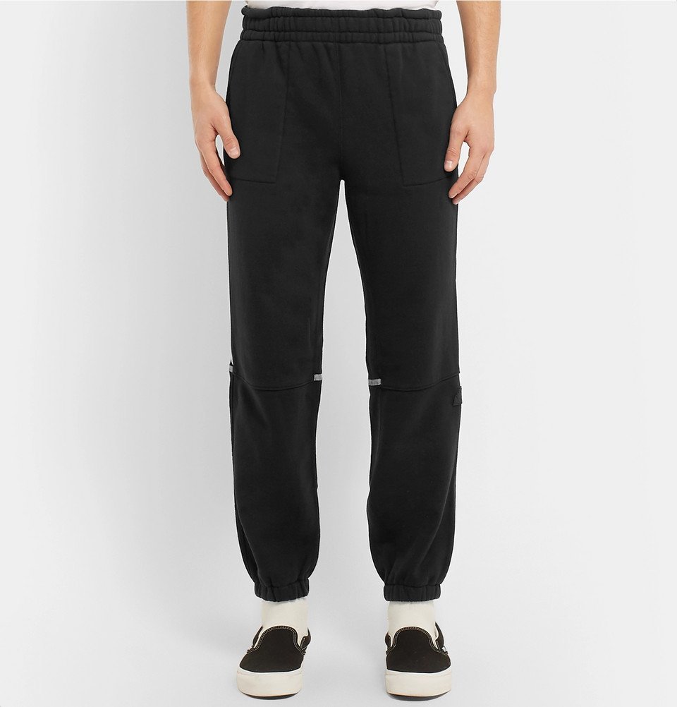 Cav Empt - Tapered Cotton-Jersey Sweatpants - Men - Black Cav Empt