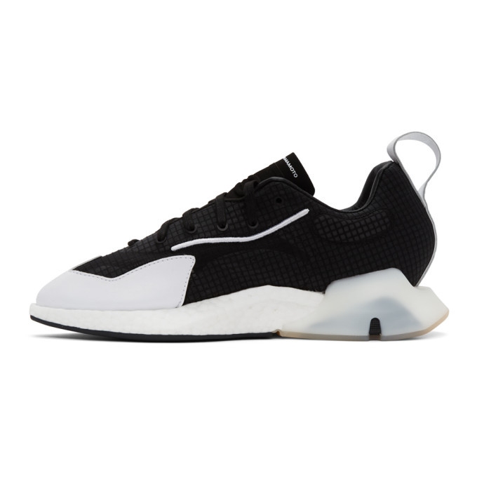 Y-3 Black and White Orisan Sneakers Y-3