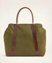 Brooks Brothers Men's Cotton Canvas Tote Bag | Green