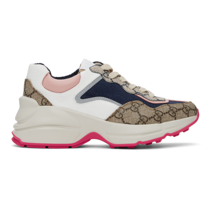 gucci rhyton sneakers multicolor