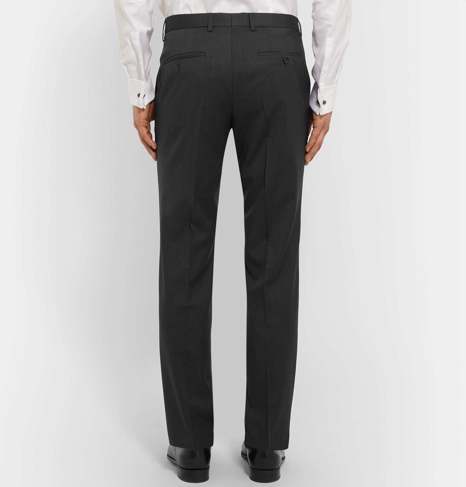 Hugo Boss - Grey Gibson Slim-Fit Virgin Wool Suit Trousers - Gray Hugo Boss