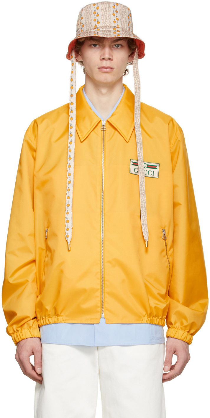 gucci orange bucket hat