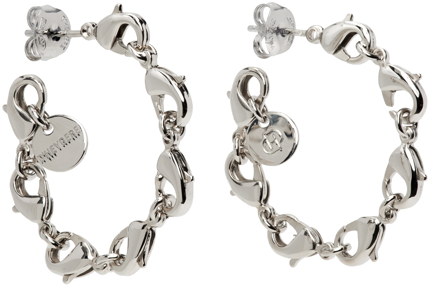 clasp hoop earrings