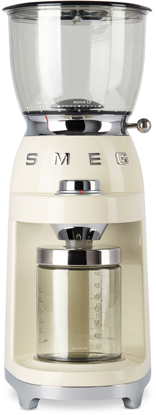 SMEG OffWhite RetroStyle Coffee Grinder SMEG
