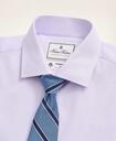 Brooks Brothers Men's x Thomas Mason Milano Slim-Fit Dress Shirt, Pinpoint English Collar | Pale Lavender