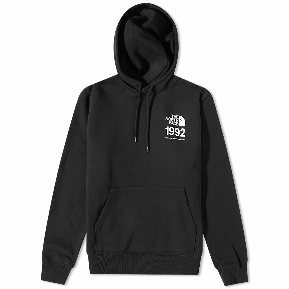 Photo: The North Face Men's Printed Heavyweight Pullover Hoody in Black/White