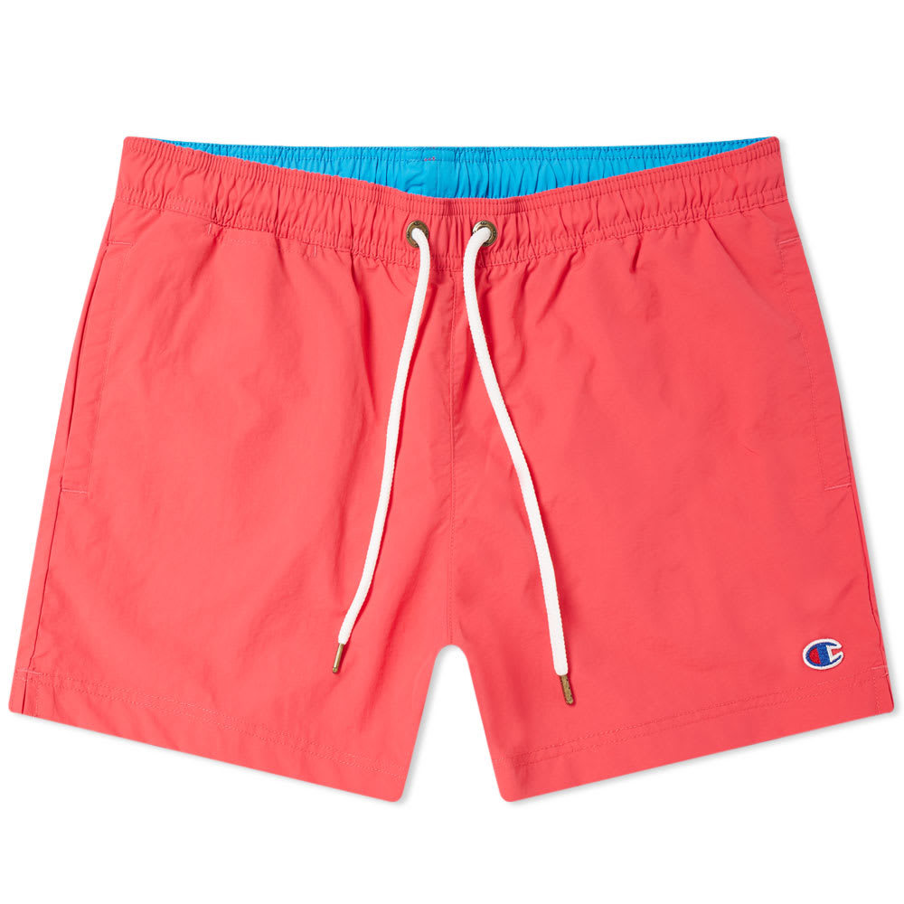 Pink and blue champion shorts Clearance