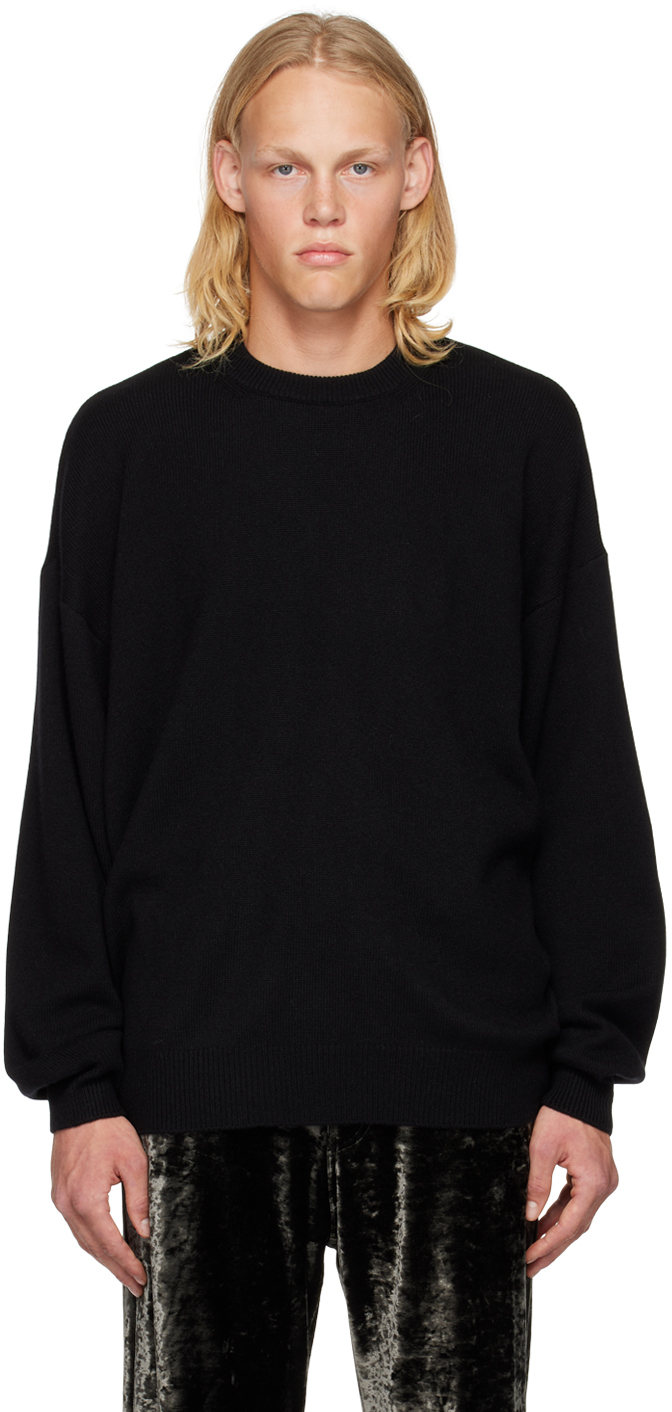 Balenciaga Black Embroidered Sweater Balenciaga