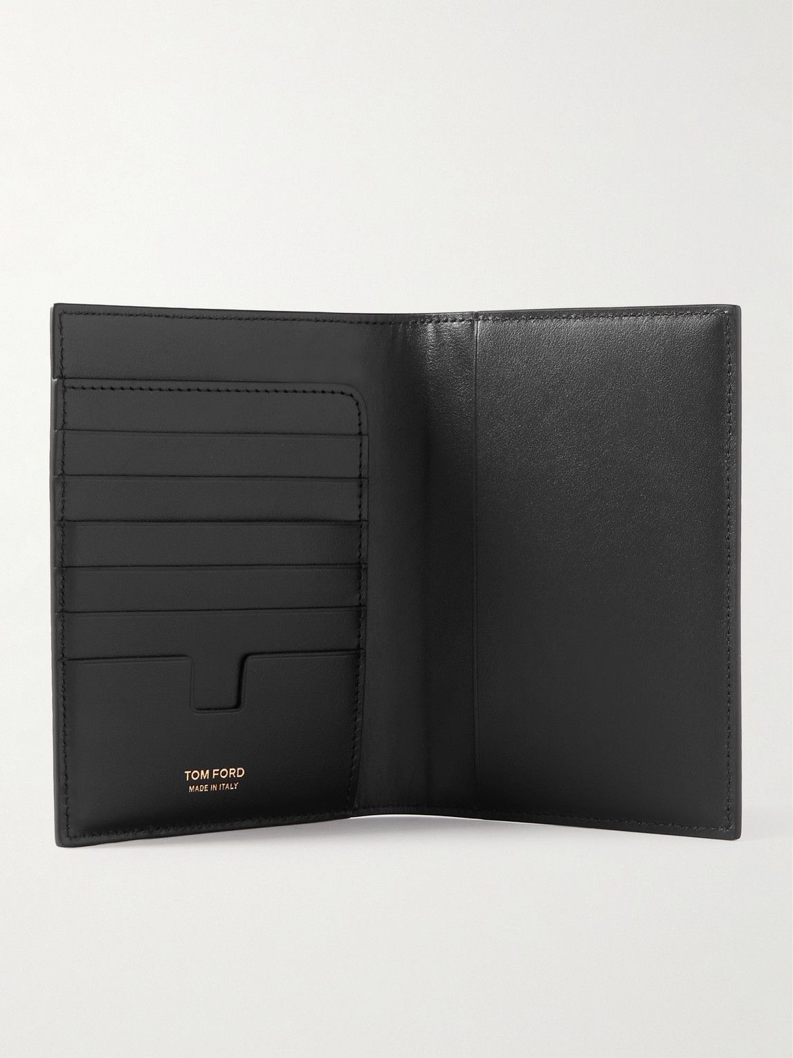 TOM FORD - Croc-Effect Leather Passport Cover TOM FORD