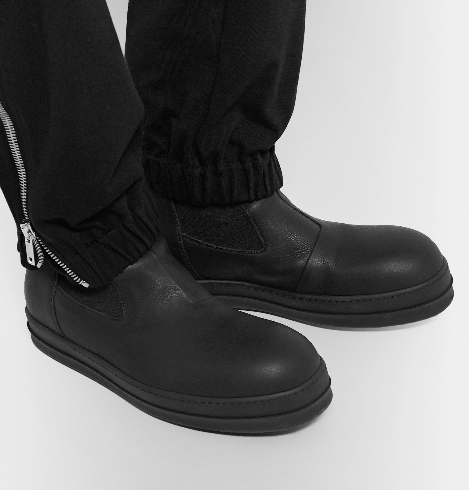 rick owens bozo chelsea boots