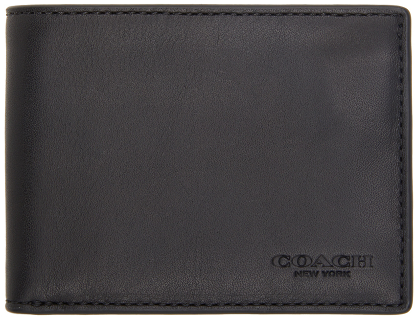 coach slim bifold wallet