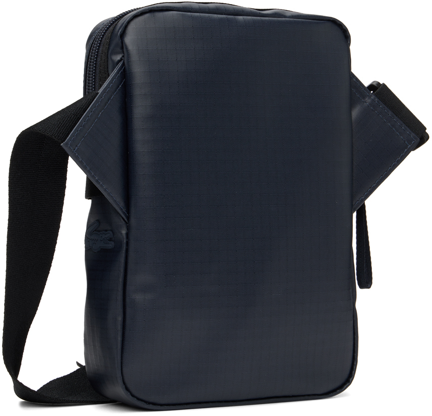 Lacoste Navy Coated Messenger Bag Lacoste