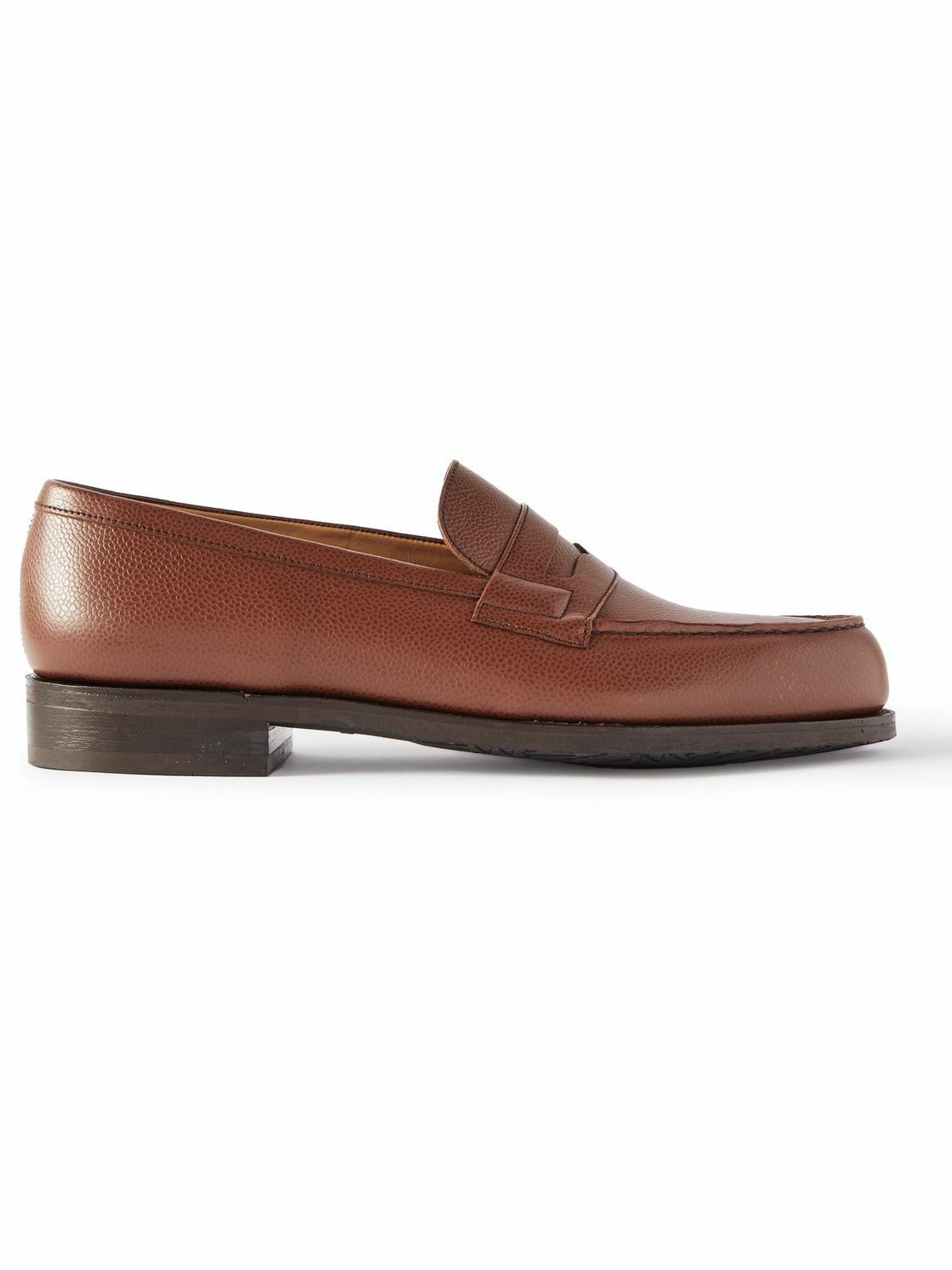 J.M. Weston - Leather Penny Loafers - Brown J.M. Weston