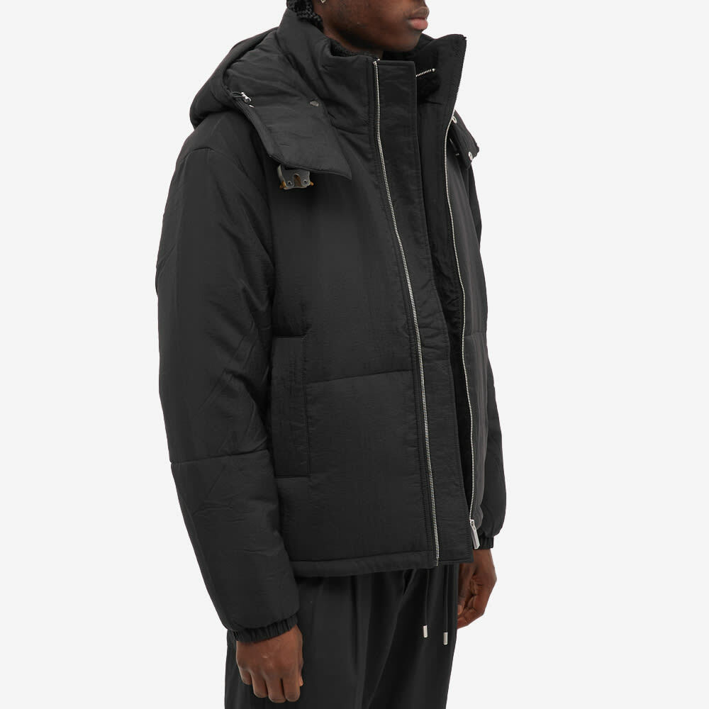 1017 ALYX 9SM Men's Hooded Puffer Jacket in Black