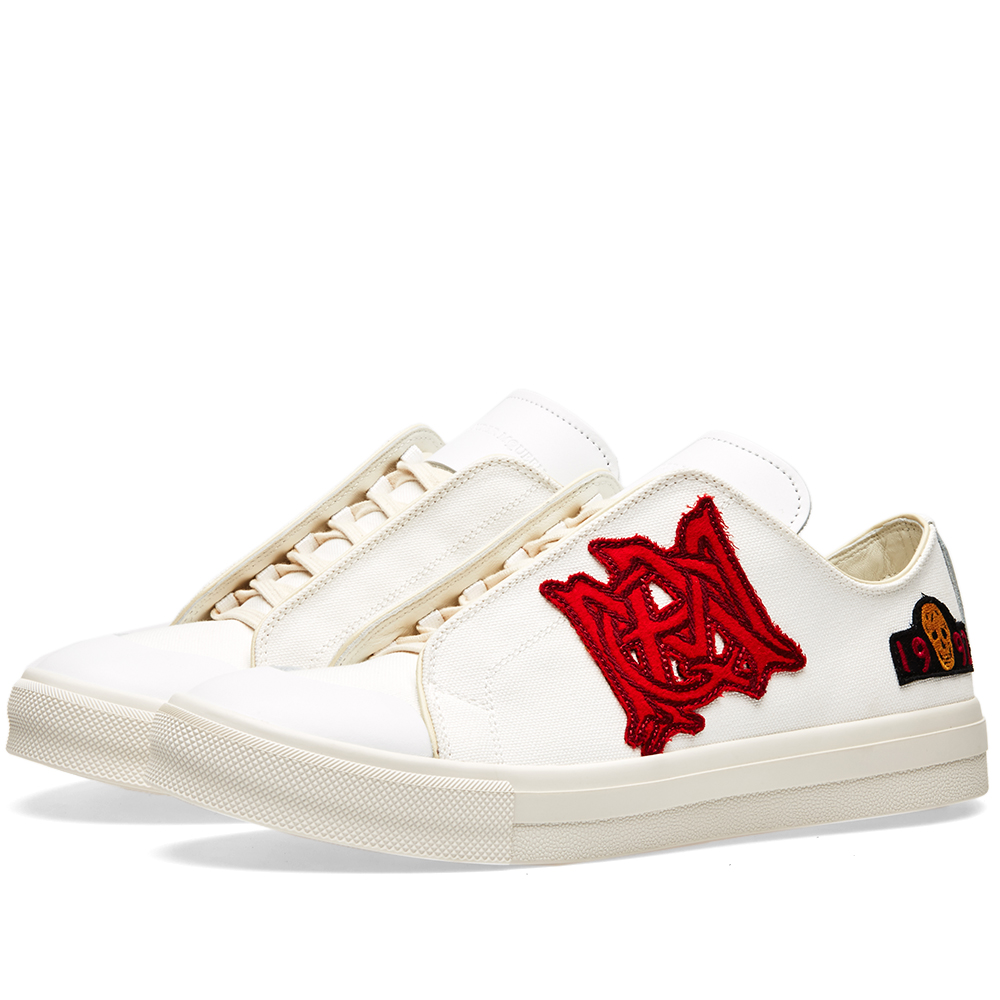 alexander mcqueen patch sneakers