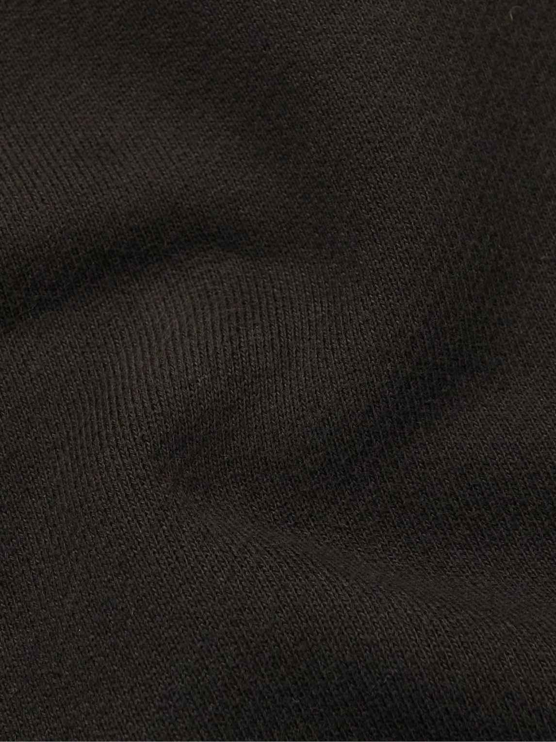 Bellerose Famed CottonJersey ZipUp Hoodie Black Bellerose