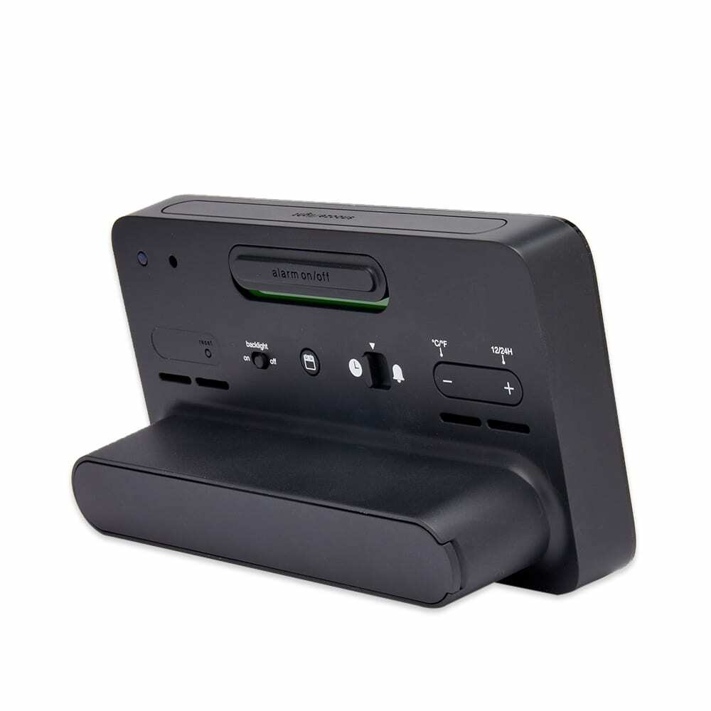 Braun Digital Alarm Clock in Black Braun