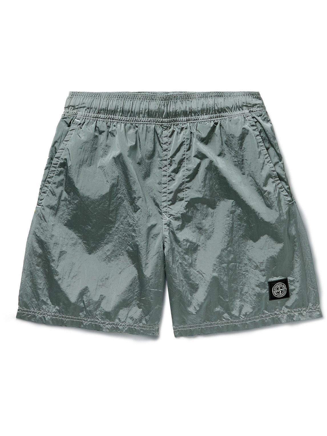 ECONYL Swim Shorts - Blue Stone Island