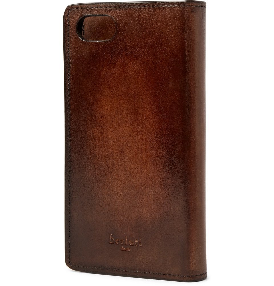 Berluti - Native Union Scritto Leather iPhone 7 and 8 Case - Men 