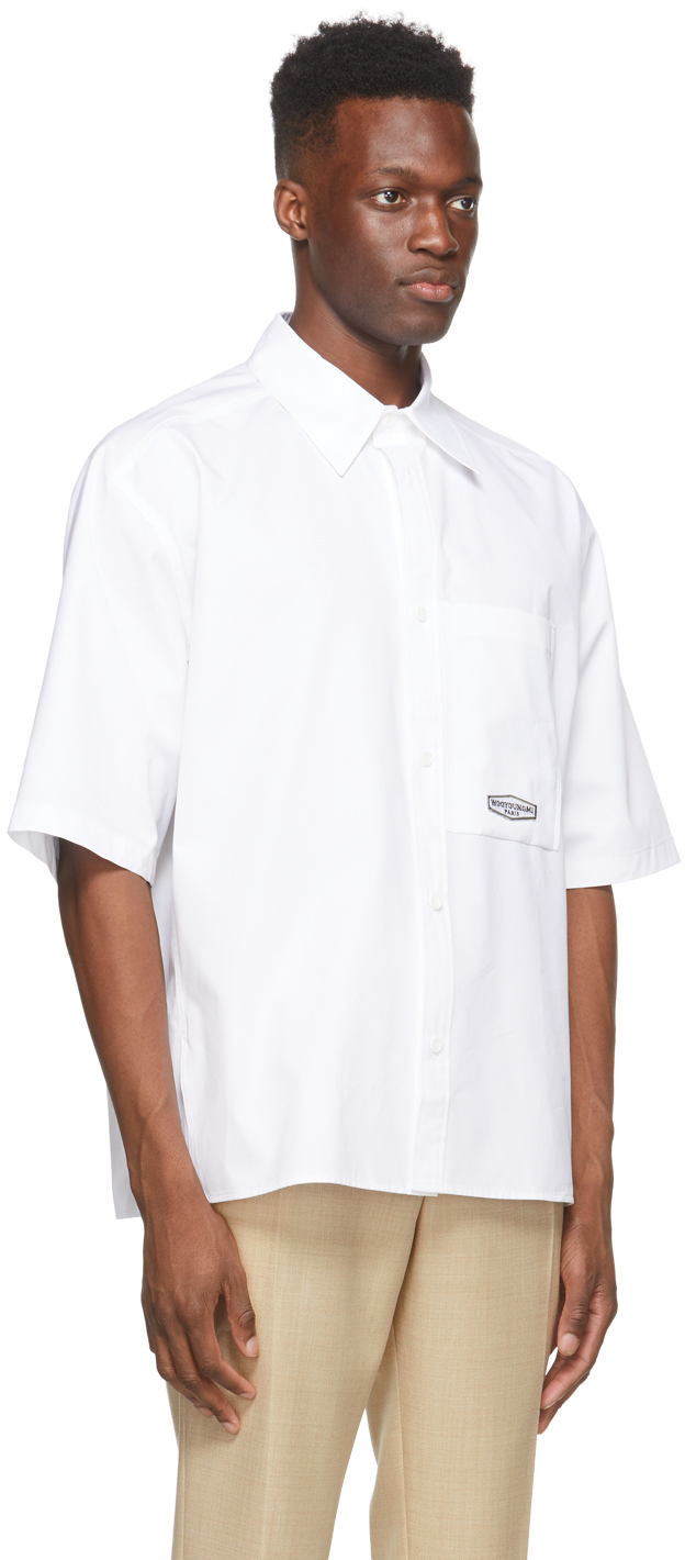 Wooyoungmi White Oversized Short Sleeve 