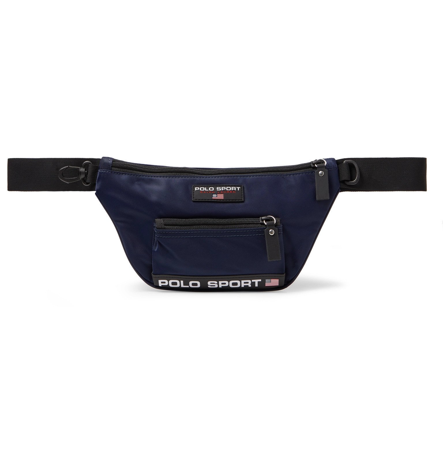 Polo Ralph Lauren - Logo-Appliquéd Nylon Belt Bag - Blue Polo Ralph Lauren