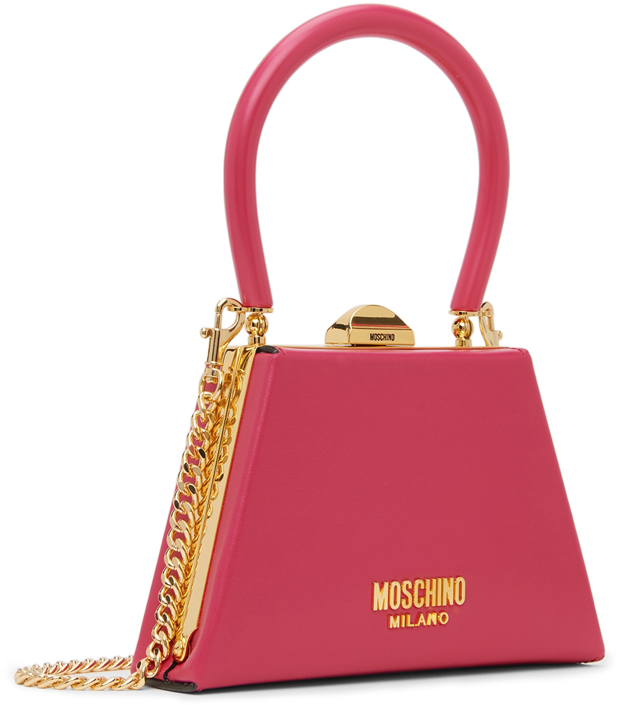 Moschino Frame Bag pink party style Bags Frame Bags 
