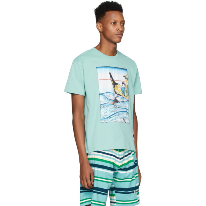 Kenzo Blue Ama Diver T-Shirt Kenzo