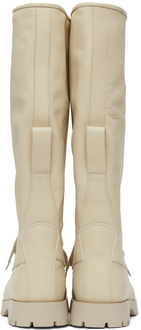 jil sander lace up boots