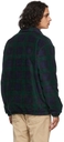 Polo Ralph Lauren Navy & Green Fleece Check Jacket