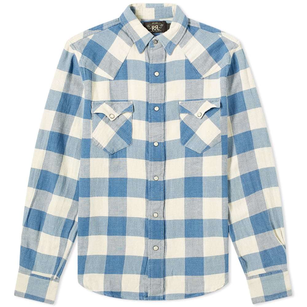 RRL Buffalo Western Check Shirt RRL
