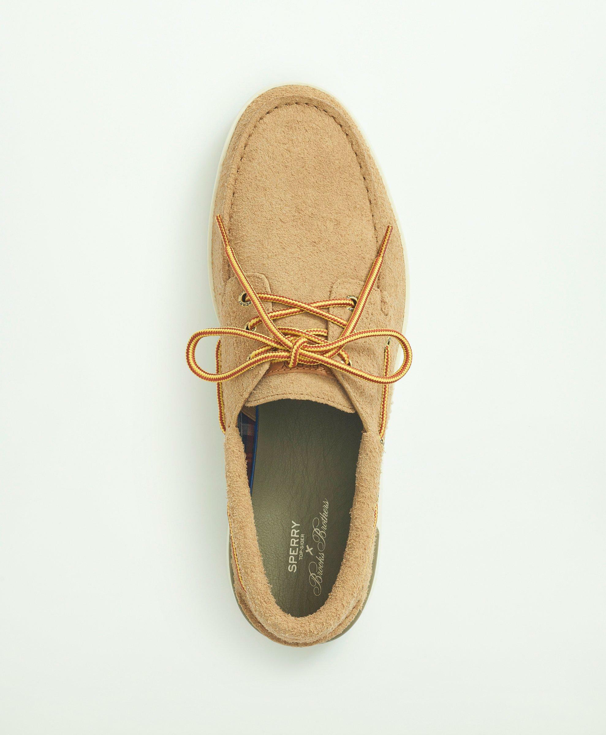 Brooks Brothers Men's Sperry x A/O Cup 3-Eye Shoes | Tan