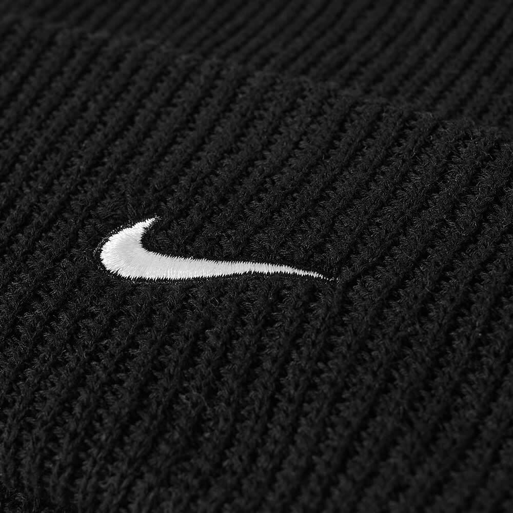 Nike Men's Nrg Solo Swoosh Beanie in Black/White Nike