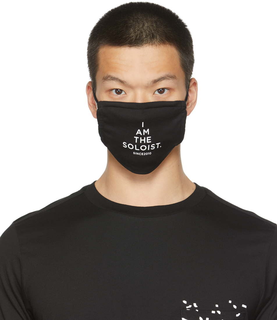 TAKAHIROMIYASHITA TheSoloist. Signature Face Mask TAKAHIROMIYASHITA