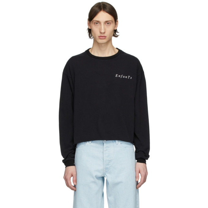Enfants Riches Deprimes Black Domestic Violence Long Sleeve T